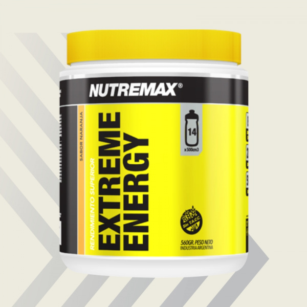 Isotónico Extreme Energy Nutremax® - 560 g - Naranja